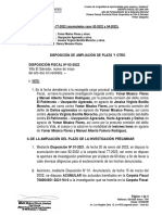 Investigación ampliada por usurpación agravada