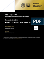 Saudi Arabia Employment Labour Law