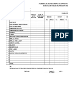 Formulir Monitoring Pemantauan Linen