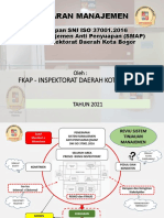 Paparan Manajemen Penerapan ISO 37001.2016 Itda Kota Bogor