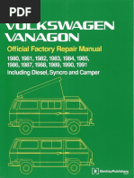 VW Vanagon Repair Manual | PDF