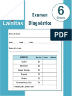 6° Examen Diágnostico (2021-2022)