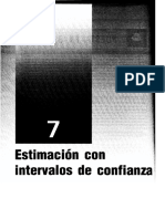 Webster (2000) Capítulo 7 Estimación Con Intervalos de Confianza