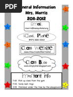 Download Gen Info Packet by Rebecca Morris SN59025385 doc pdf