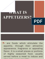 What Is Appetizers