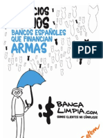 Estudio sobre Bancos españoles que financian armas