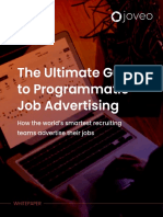 Joveo Whitepaper The Ultimate Guide To Programmatic Job Advertising