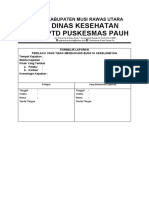 5.4.2 Tabel Laporan Perilaku