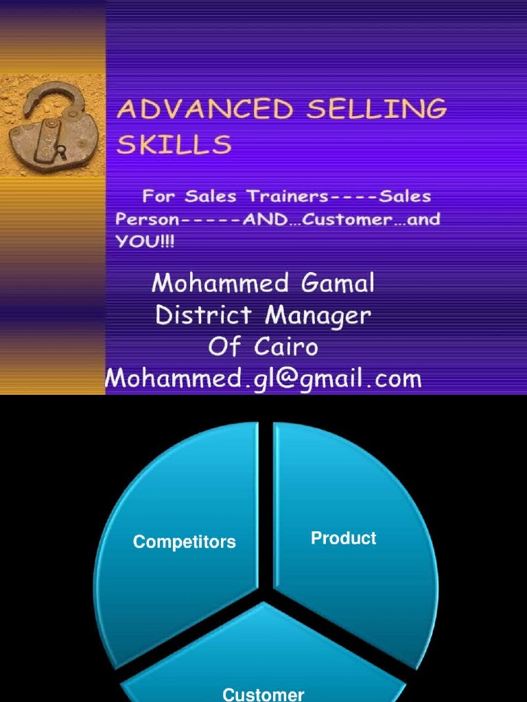 Advanced Selling Skills p3 | PDF