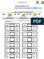 2° B - MATEMÁTICA-U1 Mayor Menor Igual