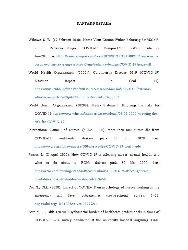 Daftar Pustaka PDF World Health Organization Preventive Healthcare