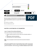 STATPROB Module 7