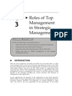 Topic 3 Rolesof Top Managementin Strategic Management