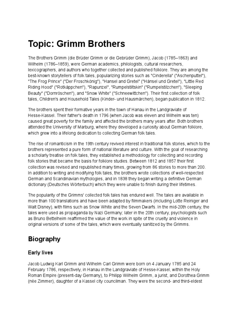 Hansel and Gretel by The Brothers Grimm, Summary & Characters - Video &  Lesson Transcript