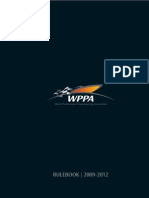 WPPA Rulebook 2009-2012