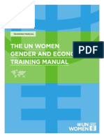UN Women Gender and Economics Training Manual en