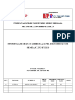 PEP AS5 SBK JTL CIV DBS 001 Spesifikasi Desain Kriteria Sipil Dan Struktur Rev.A