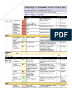 Preliminary Programme For The SSNMAA2 ISEA Barcelona 2022