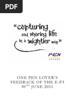 Download OLYMPUS PEN E-P3 - Opera Version by KoonYik Chin SN59027807 doc pdf