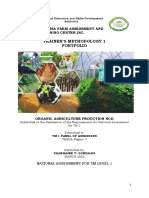 Technical Education and Skills Development Authority Organic Agriculture Production NCII Trainer’s Methodology 1 Portfolio