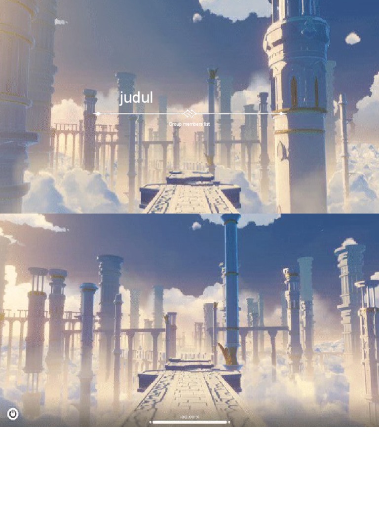 Genshin PPT Template PDF