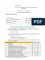 Solid Waste Management General Information: (Manila Bayanihan Form 2.2 Barangay DCF)