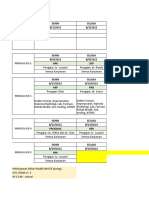 Jadwal Tim Telusur