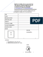 Formulir Pendaftaran Kartu Anggota Perpustakaan