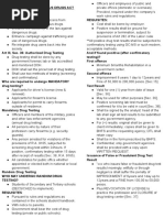 Legal Guidelines for Drug Testing in the Philippines | PDF | Drug Test ...