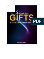 POWER GIFTS Faith, Gifts of Healing and Working of Miracles by Ife Adetona