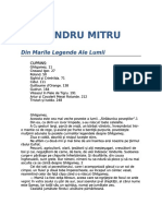 Ilide - Info Alexandru Mitru Din Marile Legende Ale Lumii 10 PR