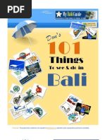 Download Dons 101 Things to Do in Bali by MyBaliGuide SN59028630 doc pdf