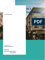 HCL Technologies Report
