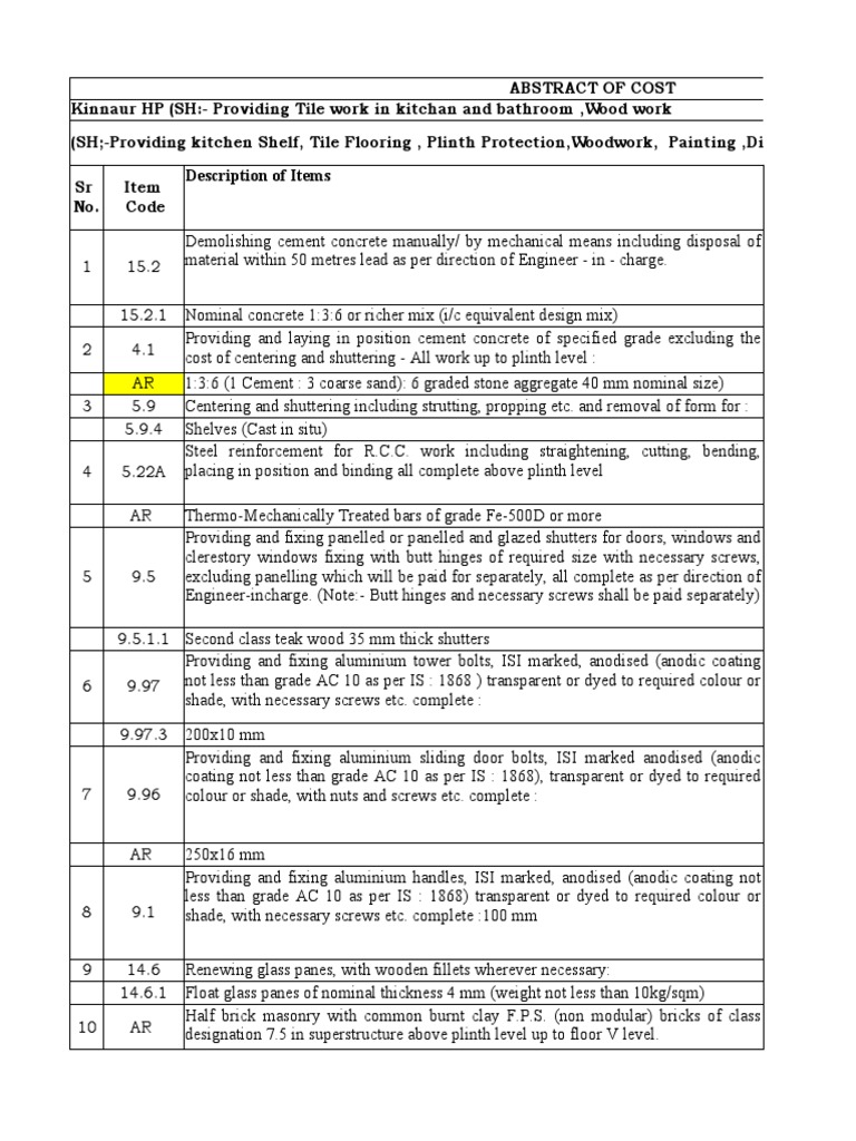 Repair of Estimate PDF Paint Pipe (Fluid Conveyance)