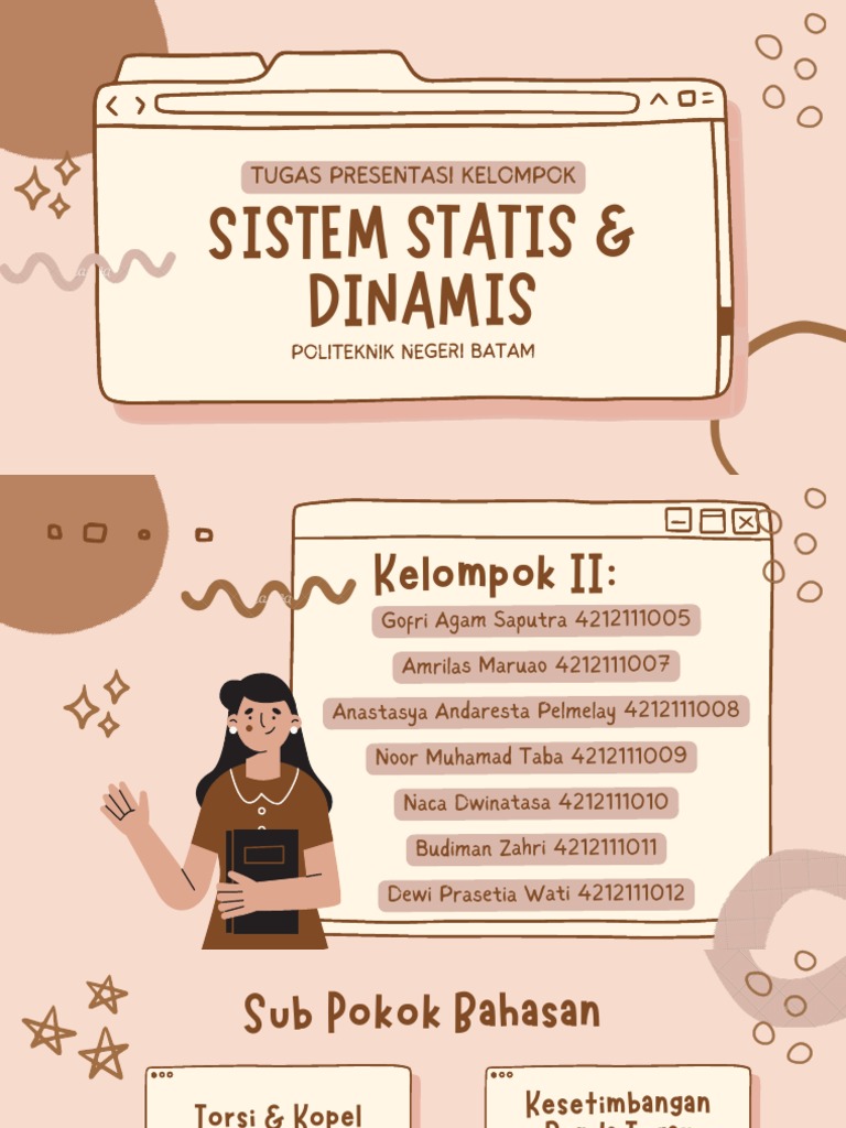 Kelompok 2 - Sistem Statis & Dinamis | PDF