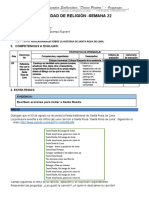 Sesión de Religión - Sem.22