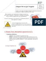 Les Dangers Lies Au Gaz Oxygene