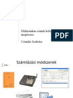 Elektronikus Számla Befogadás - Archiválás