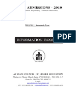 Information Booklet 2010