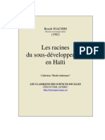 Racines Sous-Developpement Haiti
