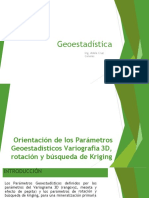 Parametros Geoestadisticos