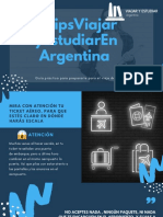 #Tips Viajar YEstudiar en Argentina