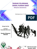 Materi Khoiriyatunnisa - Standar Pelayanan Minimal Rumah Sakit