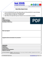 Near Miss Report Global EHS Forms 002