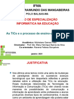 As TICs no processo de ensino-aprendizagem