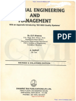 Industrial Engineering and Management by O. P. Khanna
