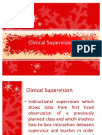 Clinical Supervision