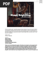 Weightlifting Ebook Fall Cycle