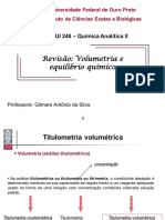 Aula Revisão Equilíbrio - Titulometria - 1sem17