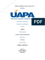 Terapia de Aprendizaje Tarea 5